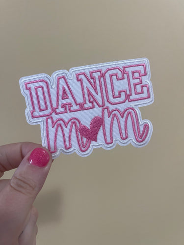 Dance mom trucker hat iron on patch